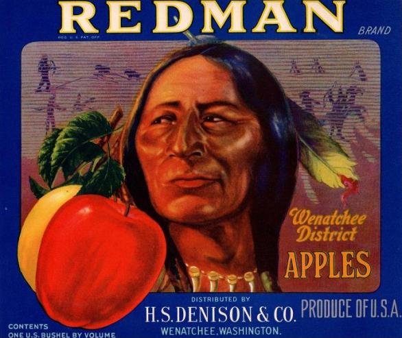 redman apples produce of usa