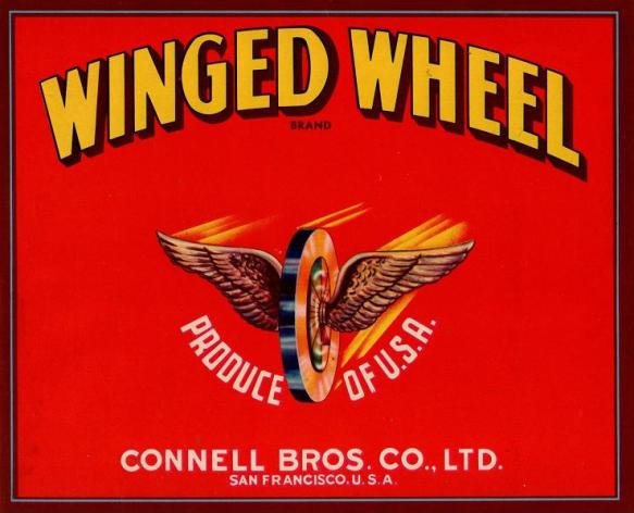 winged wheel produce of usa