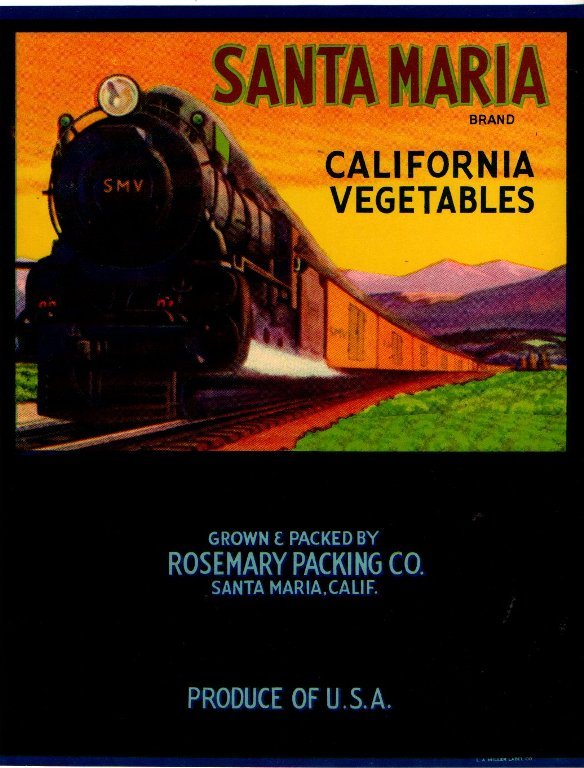 santa maria produce of usa