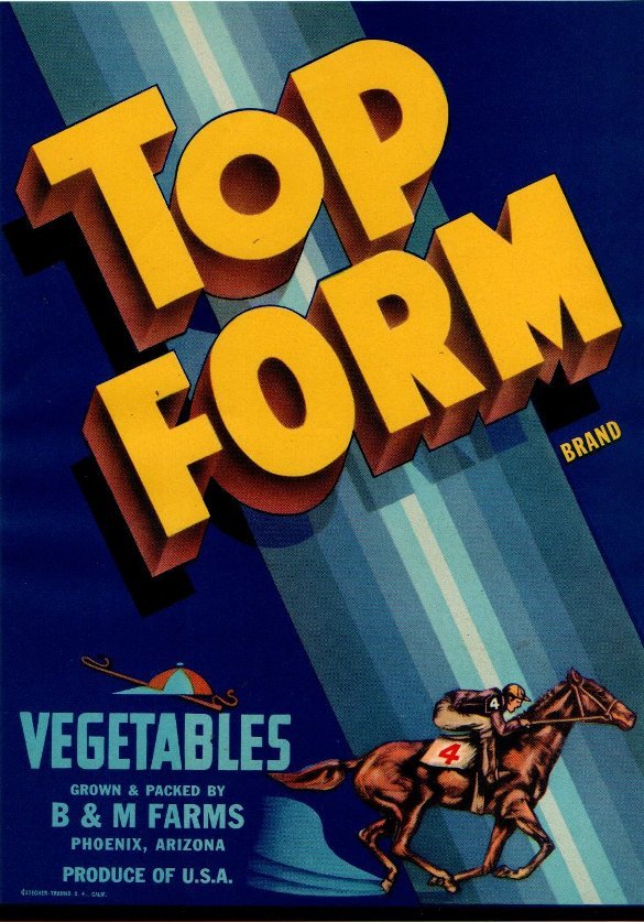 top form produce of usa