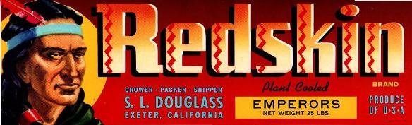 redskin emperors produce of usa