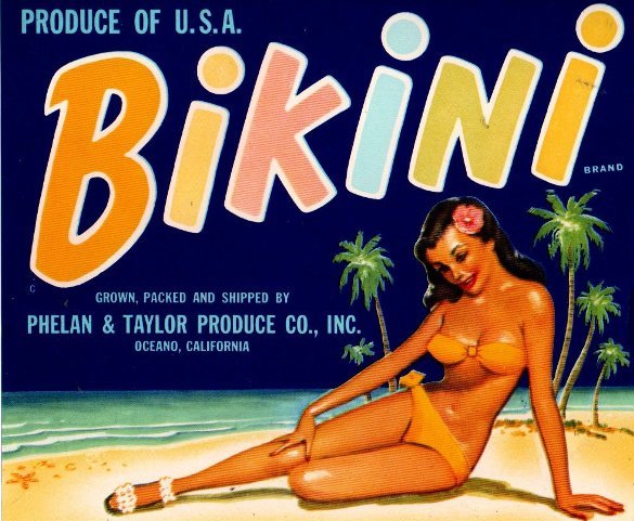bikini produce of usa