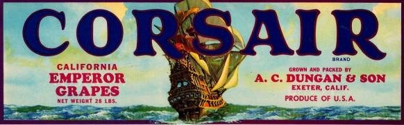 corsair emperor grapes produce of usa