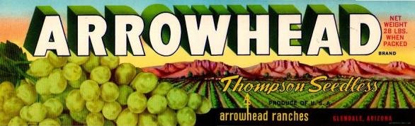 arrowhead produce of usa