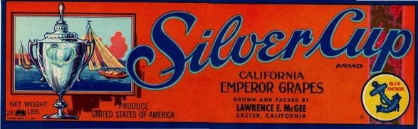 silver cup emperor grapes produce united states of america