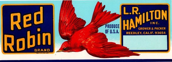 red robin produce of usa