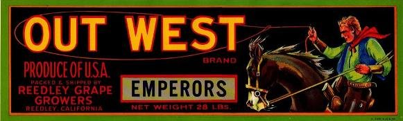 out west emperors produce of usa