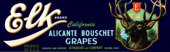 elk grapes produce of usa