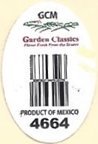 cgm Garden classic product of mexico 4664