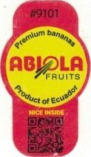 Abiola fruits #9101 premium bananas product of ecuador nice inside