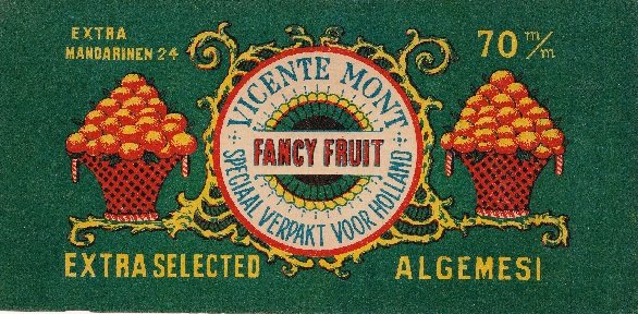 Fancy fruit 70 mm vicente mont algemesi