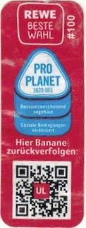 Rewe beste wahl #100 pro planet hier banane zuruckerfolgen: ul