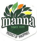 manna since 1979 product of philippines