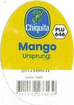 Chiquita plu 646 mango ursprung brsilien sorte: keit 31153233139
