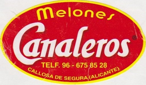 Canaleros melones telf. 96-675 85 28 Callosa de segura Alicante