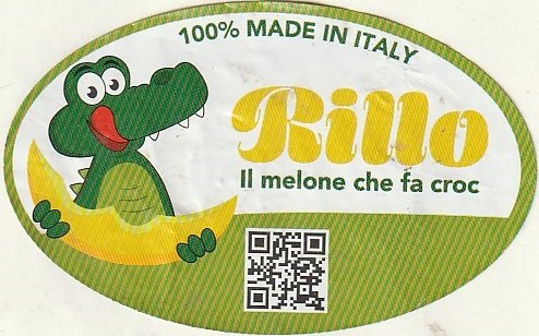 rillo 100% made in italy il melone che fa croc