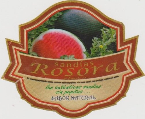 Rosora sandias las autenticas sandias sin pepitas sabor natural