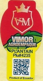 Vm vimor agroempaque plantain plu #4135 product of ecuador