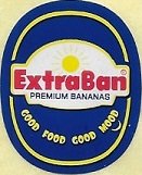 Extra ban premium bananas good food good mood