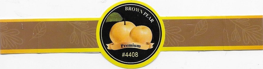 Brown pear premium #4408