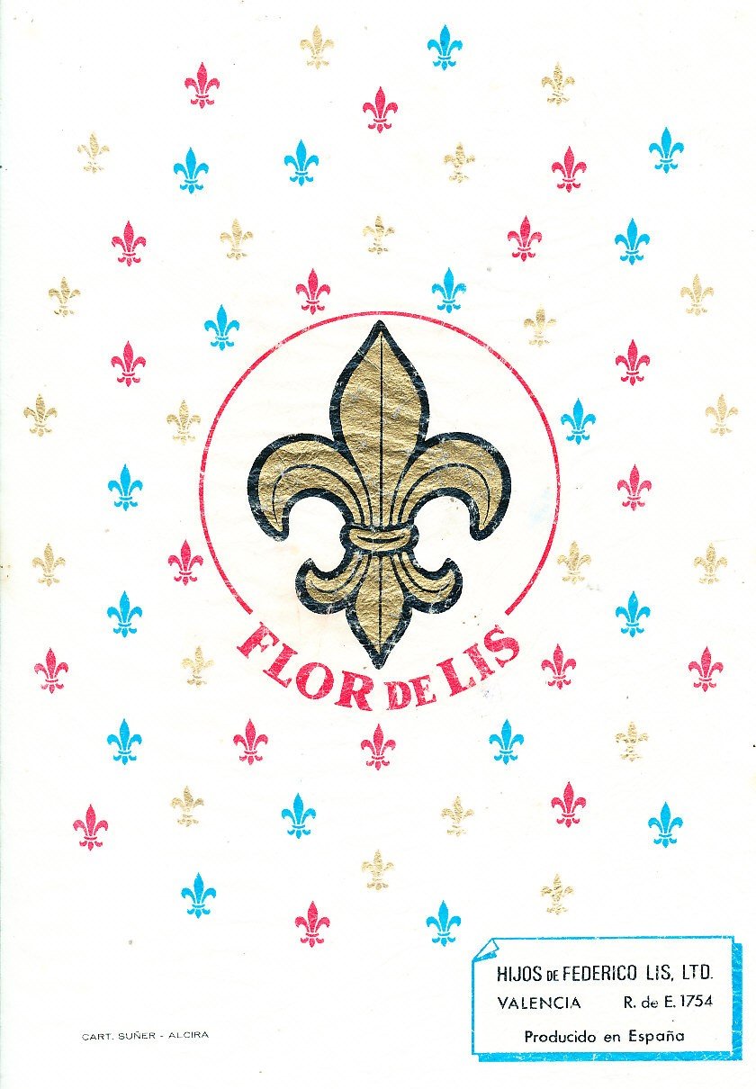 Flor de lis hijos de federico lis valencia producido en espana