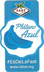 fast platano azul #esdelafast www.lafast.org