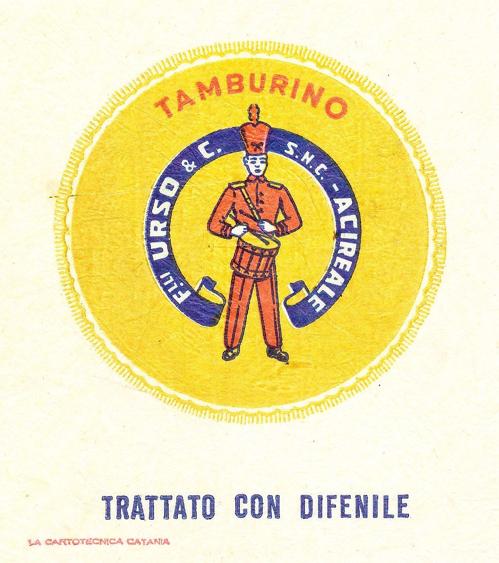 tamburino f.lli urso & c. acireale trattato con difenile