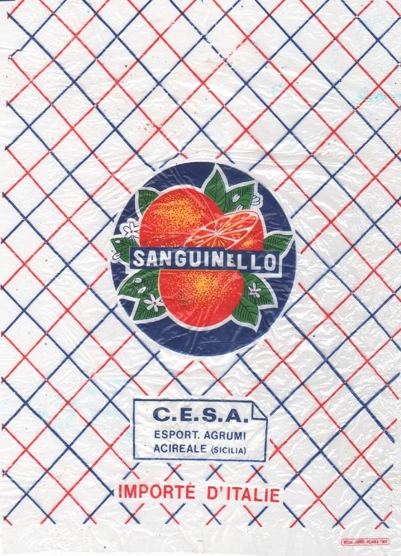Sanguinello c.e.s.a. esport. agrumi acireale sicilia importe d italie