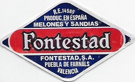 Fontestad re 14589 produc en espana melones y sandias fontestad  s a puebla de farnals valencia