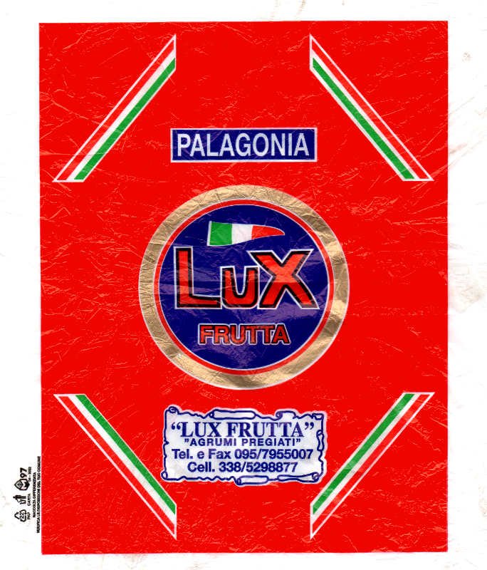 Lux frutta agrumi pregiati palagonia