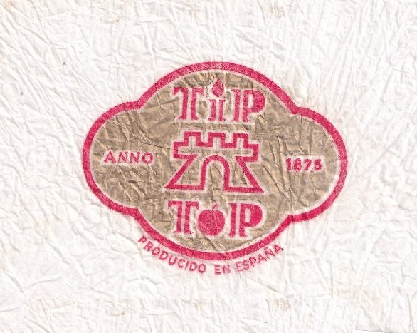 tip top anno 1875 producido en espana