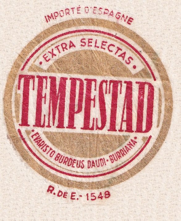 tempestad extra selectas evaristo burdeus daudi burriana r.e. 1548