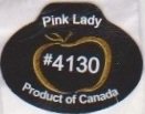 Pink lady #4130 product of canada