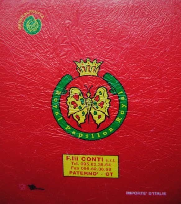 general frutta Royal papillon f. lli conti paterno importe d italie