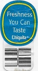 Chiquita freshness you can taste
