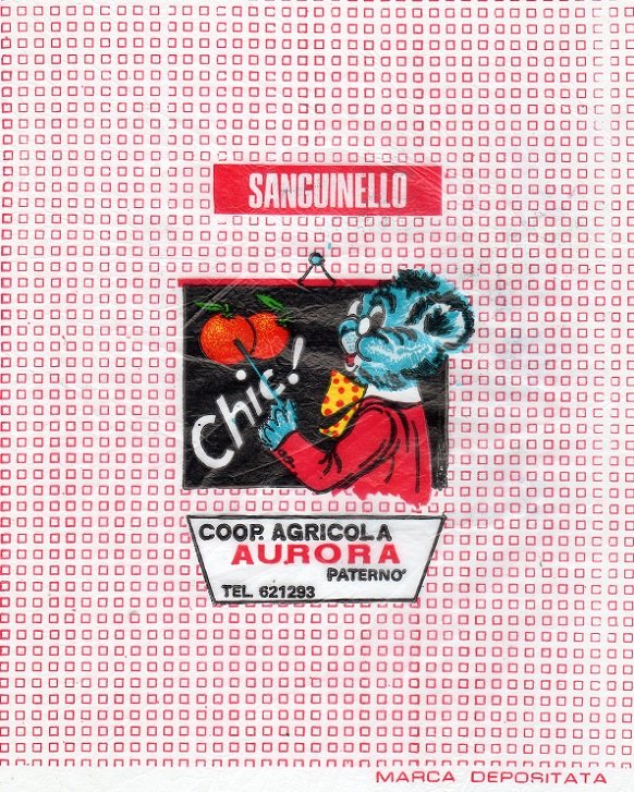 sanguinello Chic ! coop. agricola aurora paterno marca depositata