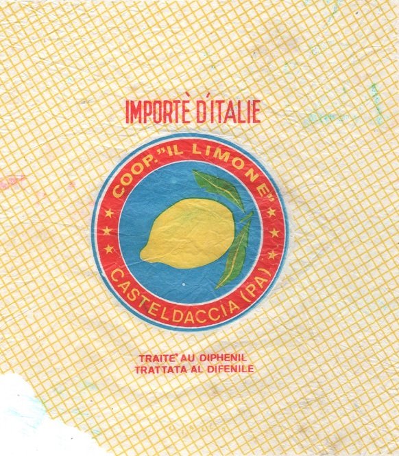 coop.  il limone  casteldaccia (PA) importe d italie traite au diphenil trattata al difenile