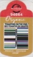 Windset 94664 organic tomatoes on the vine mexico mexique