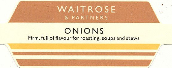 waitrose & partners onions firm, full of flavour for roasting, soups and stews