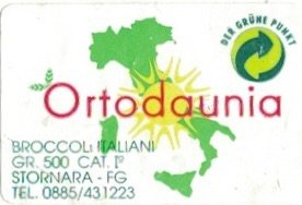Ortodaunia der grune punkt broccoli italiani gr. 500 cat. 1 stornara fg