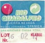 Rio Guadalfed sierra nevada motril (grenada) spanien spanischer china kohl