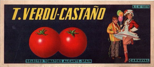 carnaval t verdu castano selected tomatoes alicante spain