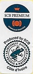 Scb premium compagnie fruitiere produced by scb  rainforest alliance people of  nature cote d ivoire