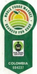 Whole Foods Market sourced for good fair trade certified colombia 604237
