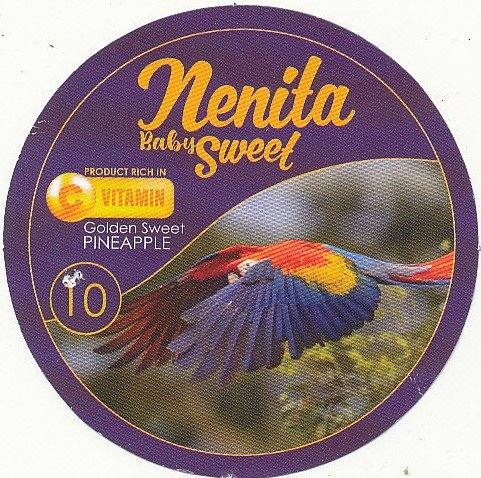 Nenita baby sweet product rich in c vitamin golden sweet pineapple 10 7443033890218>