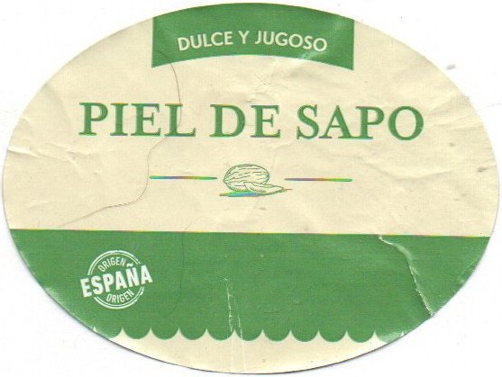 piel de sapo dulce y jugoso origen espana