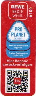 rewe best wahl #100 pro planet hier banane zuruckverfolgen: h6