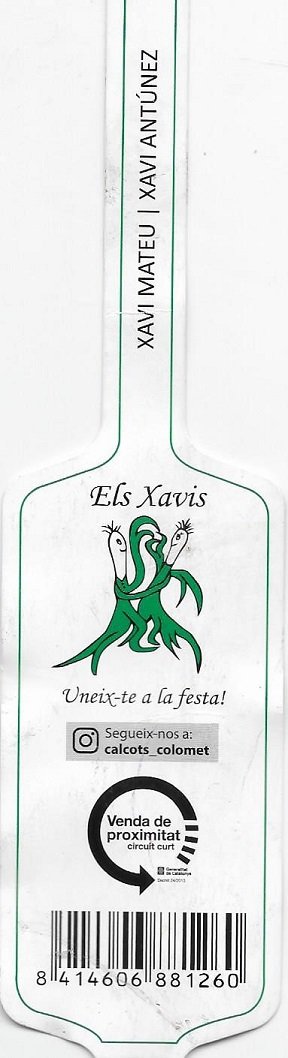 Els xavis uneix-te la festa calcots  colomet 8414606881260