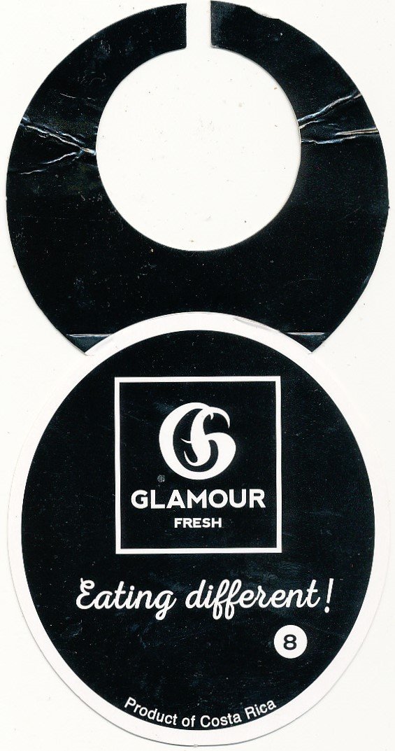 Glamour fresh eating different! 8 product of costa rica 7441029615074 importado por: glamour fresh s.l.