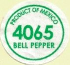 product of mexico 4065 bell pepper